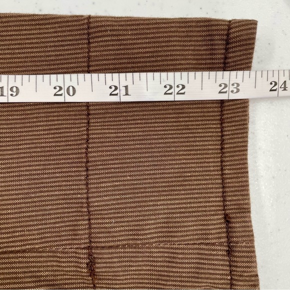 Chicos Striped Tailored Fit Pockets Button Notch Collar Cotton Blazer Jacket - Picture 8 of 9